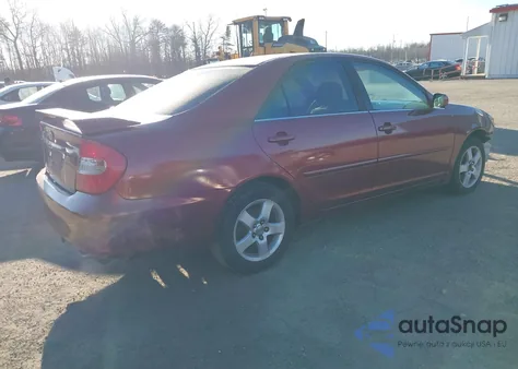 2002 Toyota Camry Se V6 from USA, damaged, VIN 4T1BF32K32U011668